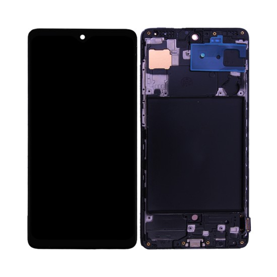Touch+Display+Frame Samsung Galaxy A71/A715 Black Touch+Display+Frame Samsung Galaxy A71/A715 Black